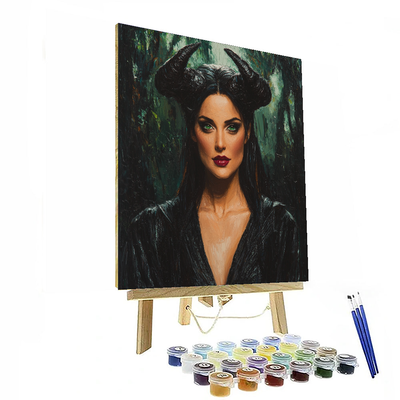 Angelina Jolie: Timeless Beauty And Bravery Painting Number Kit