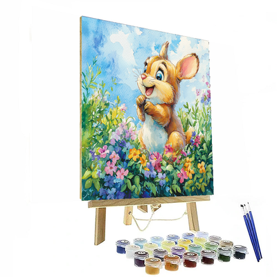 Thumper's Spring Frolic - Disney Inspired Painting By Numbers Kit