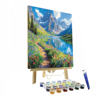 Glacier National Park Numbered Painting Kits