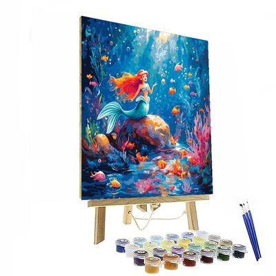 Ariel's Royal Concert - Disney Inspired Numbered Painting Kits