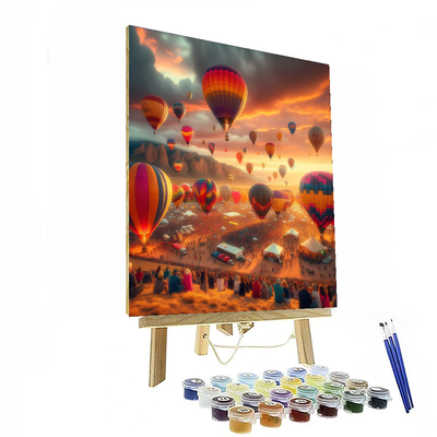 The Albuquerque International Balloon Fiesta - United States Paint By Numbers Kits