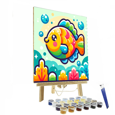 Jolly Fish Paint By Numbers Art