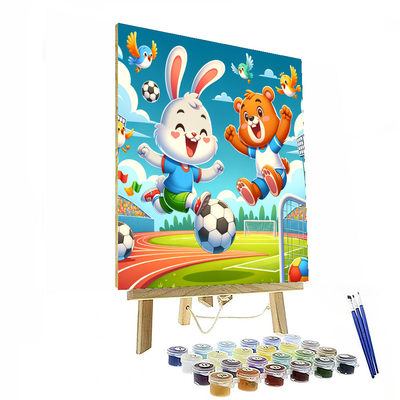 Fun Sports Day Painting By Numbers Kit