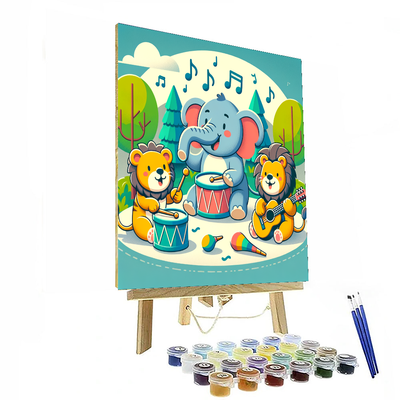 Musical Zoo Harmony Paint By Numbers Kits