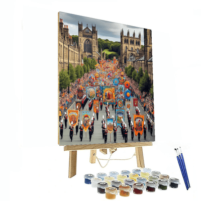 Durham Miners' Gala - Uk Number Painting