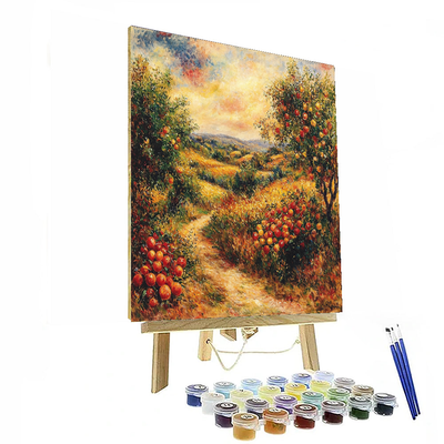 Pierre-Auguste Renoir Inspired Joyful Harvest  DIY Paint By Numbers