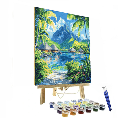 Bora Bora - French Polynesia Paint By Numbers Kits