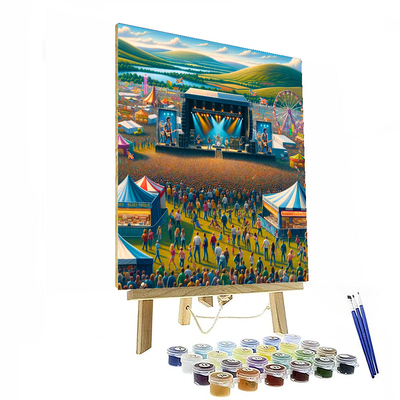 T In The Park - Perthshire, Scotland Numbered Painting Kits