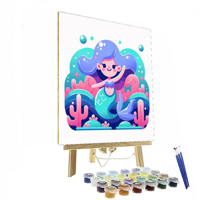 Magical Mermaid's World Paint By Number