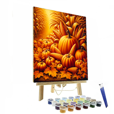 Autumn Harvest Glory Numbered Painting Kits