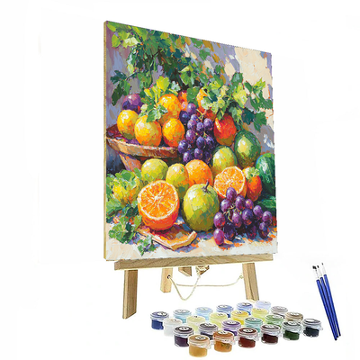 Paul Cézanne Inspired A Pastel Feast Of Fruits And Vegetables  Paint By Numbers