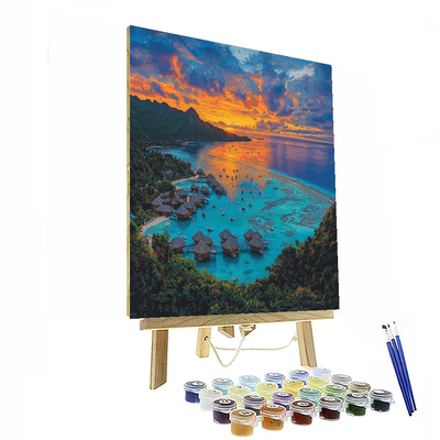 Bora Bora DIY Paint By Numbers