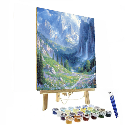 Turner Inspired Mystical Mountain Vista Paint By Numbers Kits