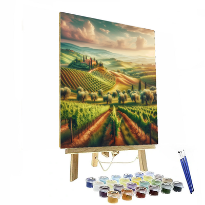 Tuscan Vineyard Dreams Paint By Numbers Kits