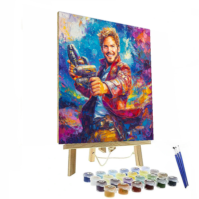 Chris Pratt: The Adventurous Spirit Of Star-lord DIY Paint By Numbers