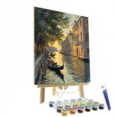 Claude Monet Inspired Venetian Romance  DIY Paint By Numbers