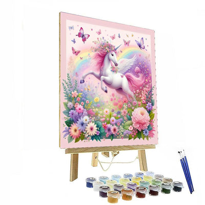 Fantasy Unicorn Meadow DIY Paint By Numbers