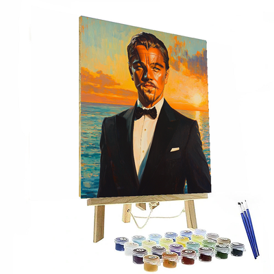 Leonardo Dicaprio: Sailing Through Timeless Oceans Paint By Numbers Kits