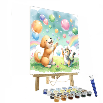 Playful Bubble Adventure Paint By Numbers Kits