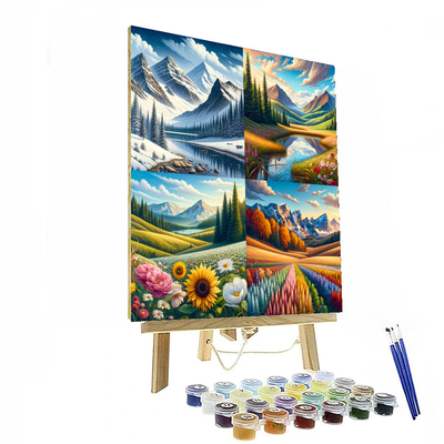 Wanderlust Landscapes Painting By Numbers Kit