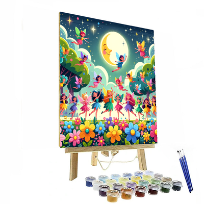 Whimsical Fairy Friends Painting By Numbers Kit