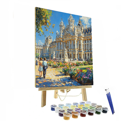 The Royal Palace Of Brussels Painting By Numbers Kit