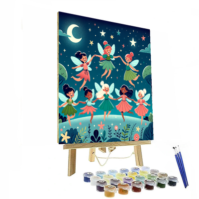 Fantasy Fairy Party Painting By Numbers Kit