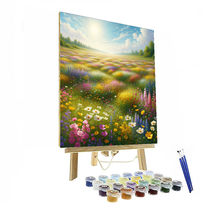 Wildflower Meadow Escapade Paint By Color