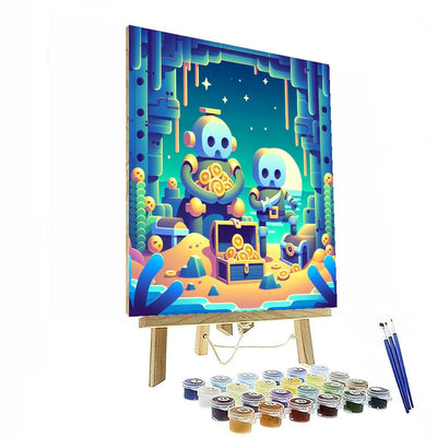 Underwater Treasure Guardians Paint By Number