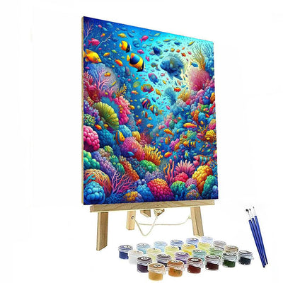 Underwater World Fantasy DIY Paint By Numbers