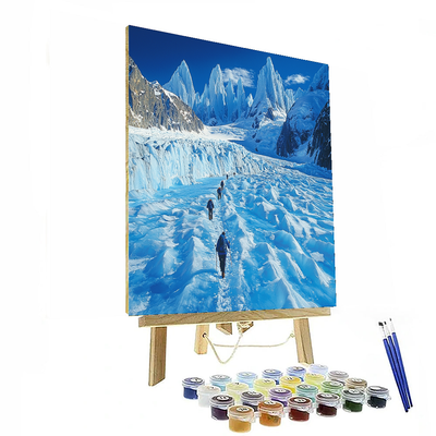 Patagonian Glacier Hiking Numbered Painting Kits