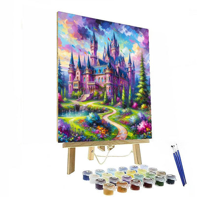 Whimsical Castle Fantasy DIY Paint By Numbers