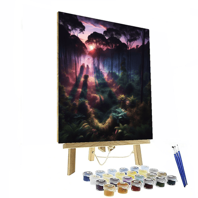 Forest Twilight Numbered Painting Kits