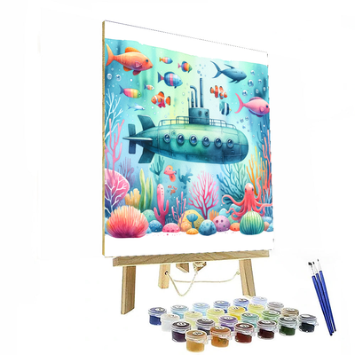 Undersea Exploration Paint By Color