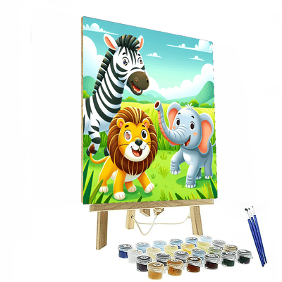 Wonders Of The Wild Painting Number Kit