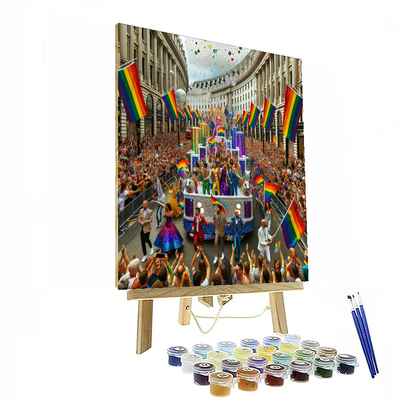 Sydney Gay And Lesbian Mardi Gras Number Painting