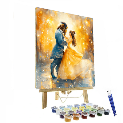 Beauty And The Beast Enchantment - Disney Inspired Numbered Painting Kits