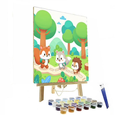 Nature's Little Explorers DIY Paint By Numbers