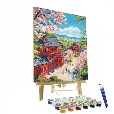 Okinawa's Shurijo Castle DIY Paint By Numbers