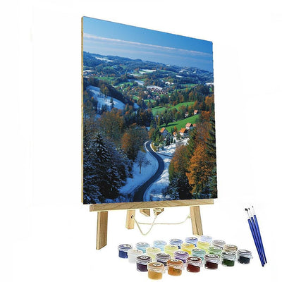 Black Forest High Road - Germany Numbered Painting Kits