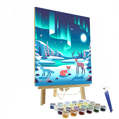 Polar Night Tales Painting By Numbers Kit