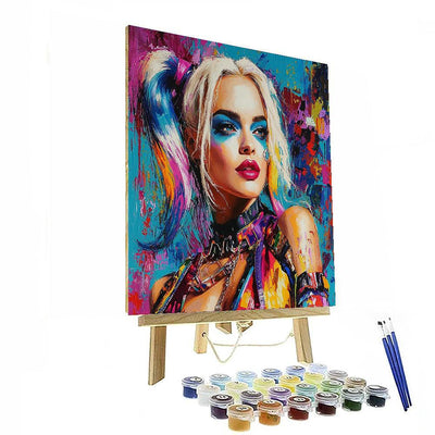 Margot Robbie: The Fearless Muse Of Transformation Numbered Painting Kits