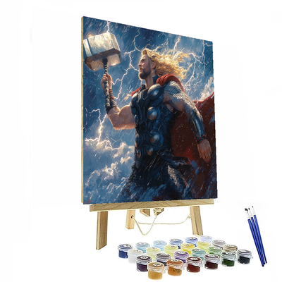 Chris Hemsworth: Thunderstruck By The Mighty Thor Painting Number Kit