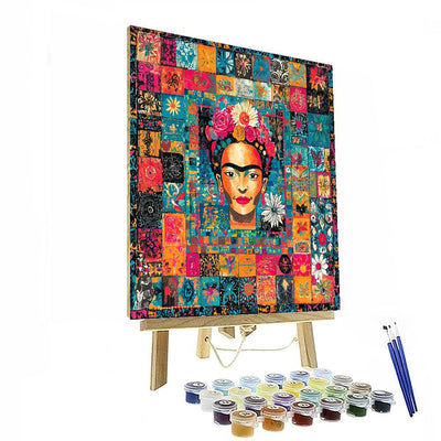 Frida Kahlo Inspired Vivid Heritage  Painting By Numbers Kit