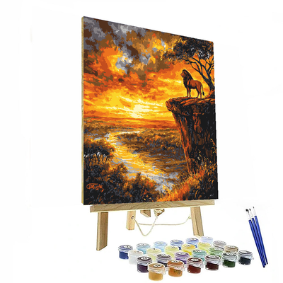 Mufasa's Wise Teachings - Disney Inspired Numbered Painting Kits