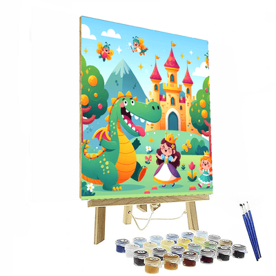 Whimsical Adventure Land Paint By Numbers