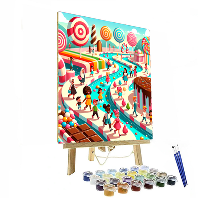 Adventure In Candy Land Paint By Color