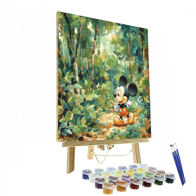 Mickey Mouse Adventurous Journey - Disney Inspired Number Painting