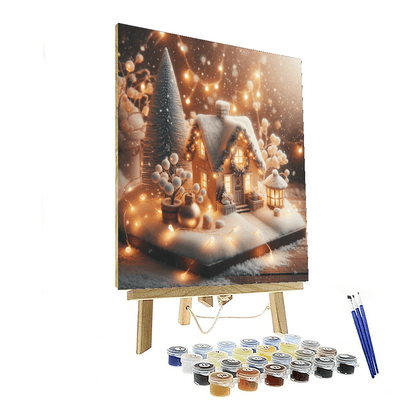 Christmas Eve Serenity Painting Number Kit