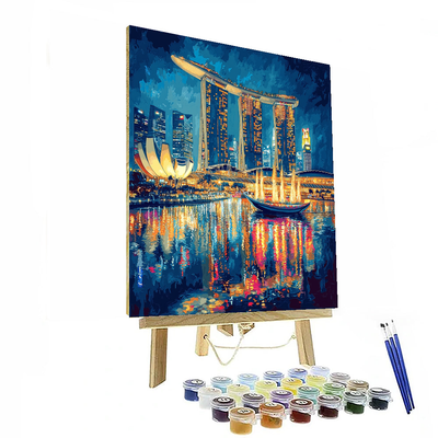 Marina Bay Sands - Singapore Numbered Painting Kits